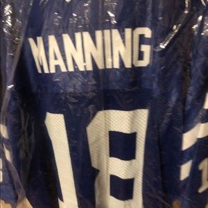 100 percent authentic manning practice throwback
